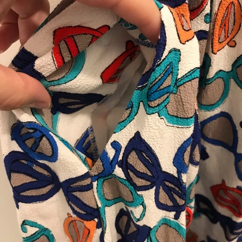 Kate Spade Coreen Sunglasses Skirt 14 girls white blue red orange